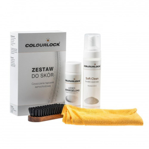 COLOURLOCK SOFT Zestaw do czyszczenia skóry