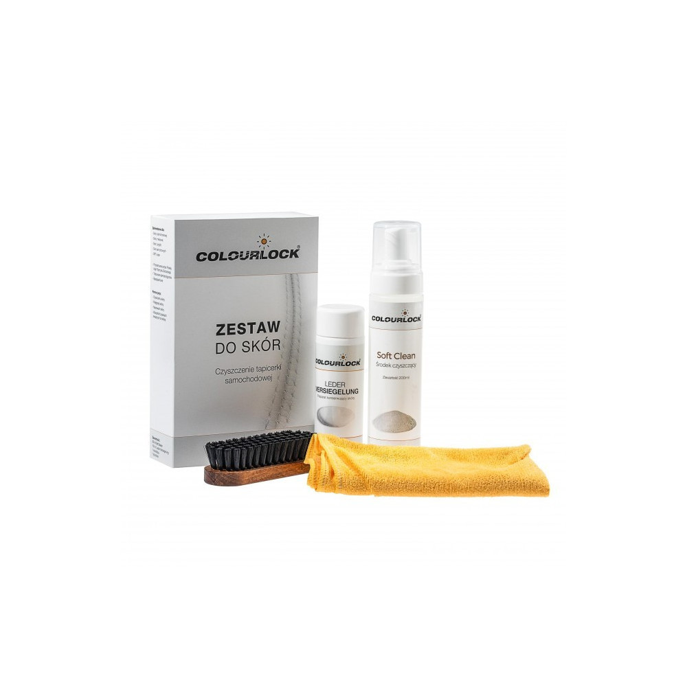 COLOURLOCK SOFT Zestaw do czyszczenia skóry