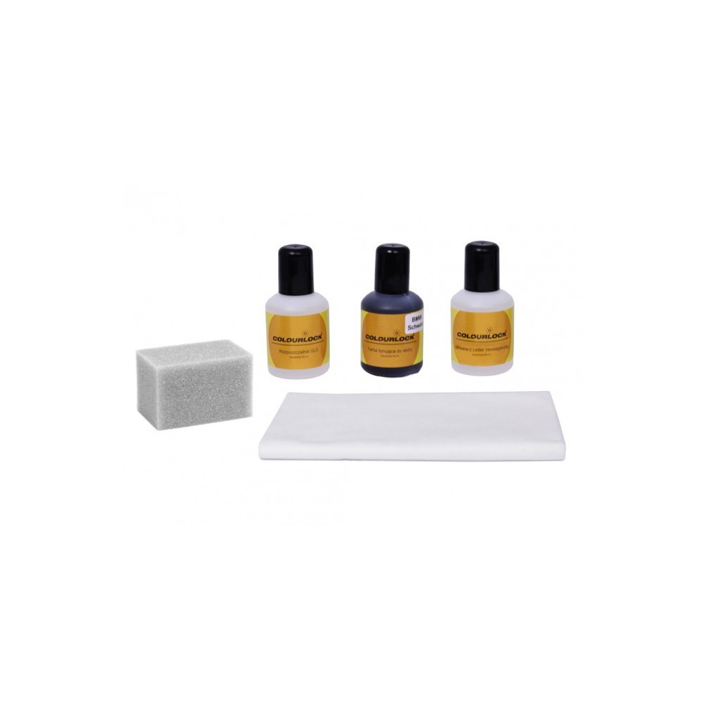 COLOURLOCK Zestaw Do Renowacji Skór Czarny