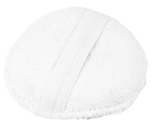 MONSTER SHINE Aplikator biały mikrofibrowy z gumką