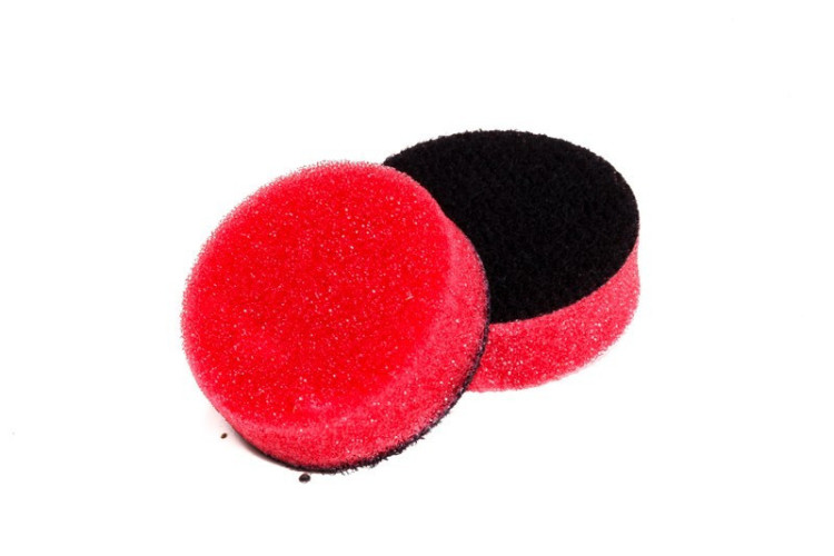 NAT Gąbka Polerska CZERWONA ŚREDNIO MIĘKKA 33mm