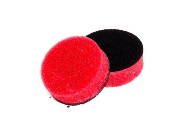 NAT Gąbka Polerska CZERWONA ŚREDNIO MIĘKKA 33mm