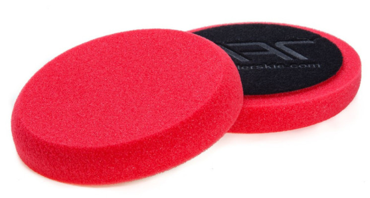 NAT Gąbka Polerska CZERWONA ŚREDNIO MIĘKKA 80mm