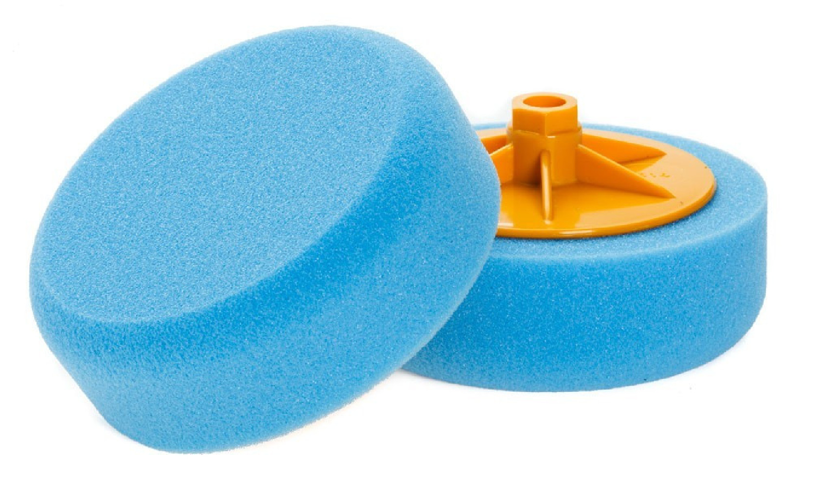 NAT Gąbka Polerska M14 150mm NIEBIESKA TWARDA