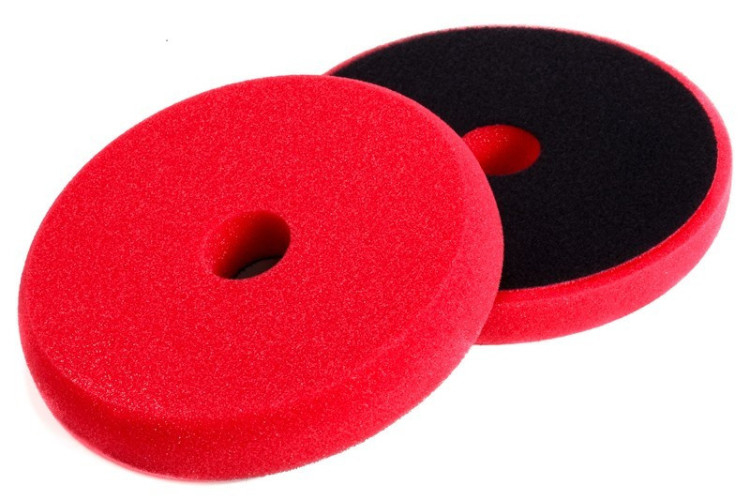 NAT DA Gąbka Polerska CZERWONA ŚREDNIO MIĘKKA 160mm
