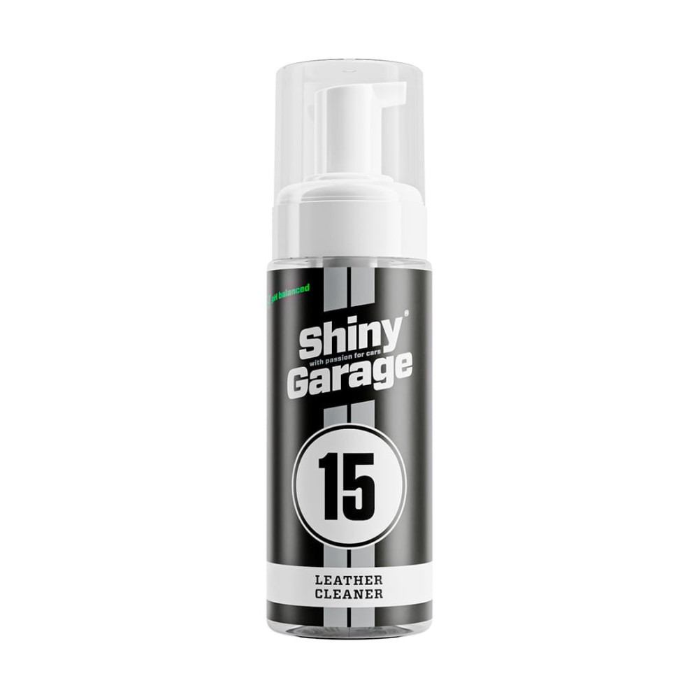 SHINY GARAGE Leather Cleaner Professional 150ml - Środek Do Prania Skór Mocno Zabrudzonych