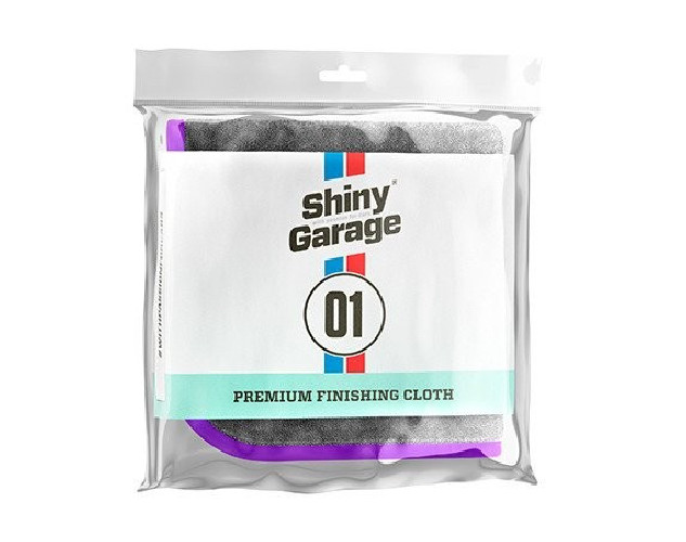 SHINY GARAGE Premium Finishing Cloth Mikrofibra 600GSM