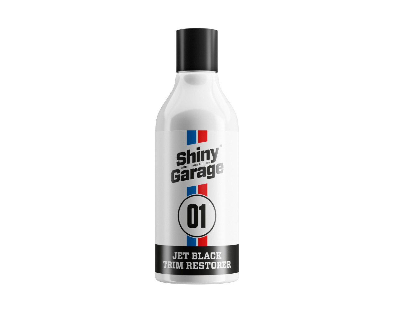 SHINY GARAGE Jet Black Trim Restorer 250ml - Dressing Do Plastików Zewnętrznych