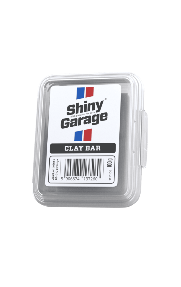 SHINY GARAGE Clay Bar 100g - Delikatna Glinka