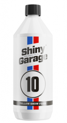 SHINY GARAGE Yellow Neutral Snow Foam 1L - Aktywna Piana Żółtego Koloru