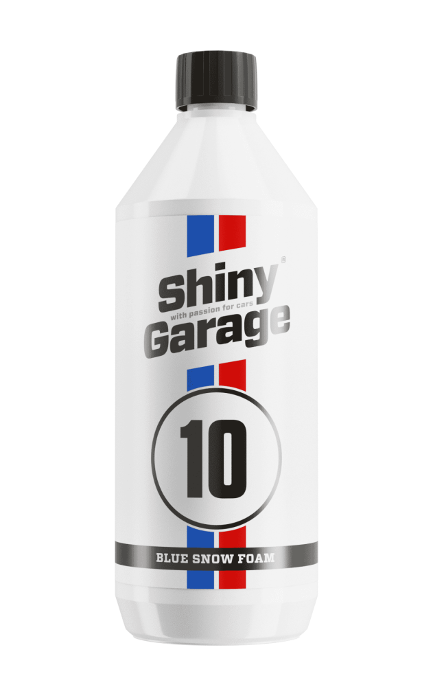 SHINY GARAGE Blue Snow Foam 1L - Niebieska Aktywna Piana o Zasadowym PH