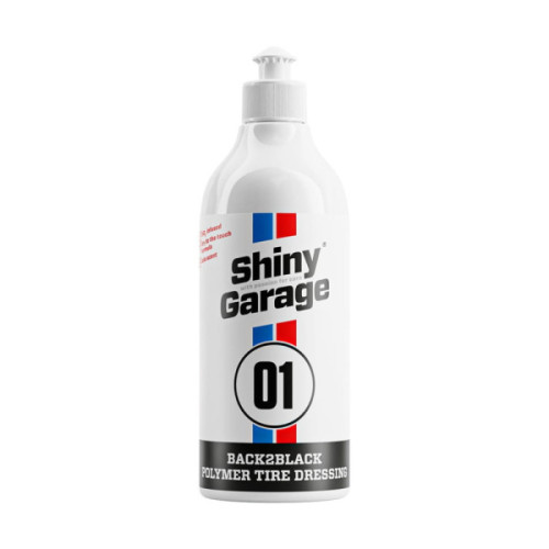 SHINY GARAGE Back2Black 500ml - Dressing do opon