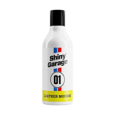 SHINY GARAGE Leather Mousse 250ml - Mleczko Do Pielęgnacji Tapicerki Skórzanej