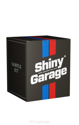 SHINY GARAGE Sample Kit - Zestaw Do Pielęgnacji Lakieru, Opon, Plastików Wewnątrz