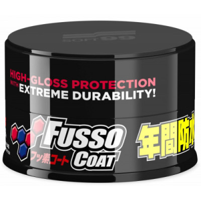 SOFT99 NEW FUSSO COAT 12 MONTH WAX Na Ciemny Lakier