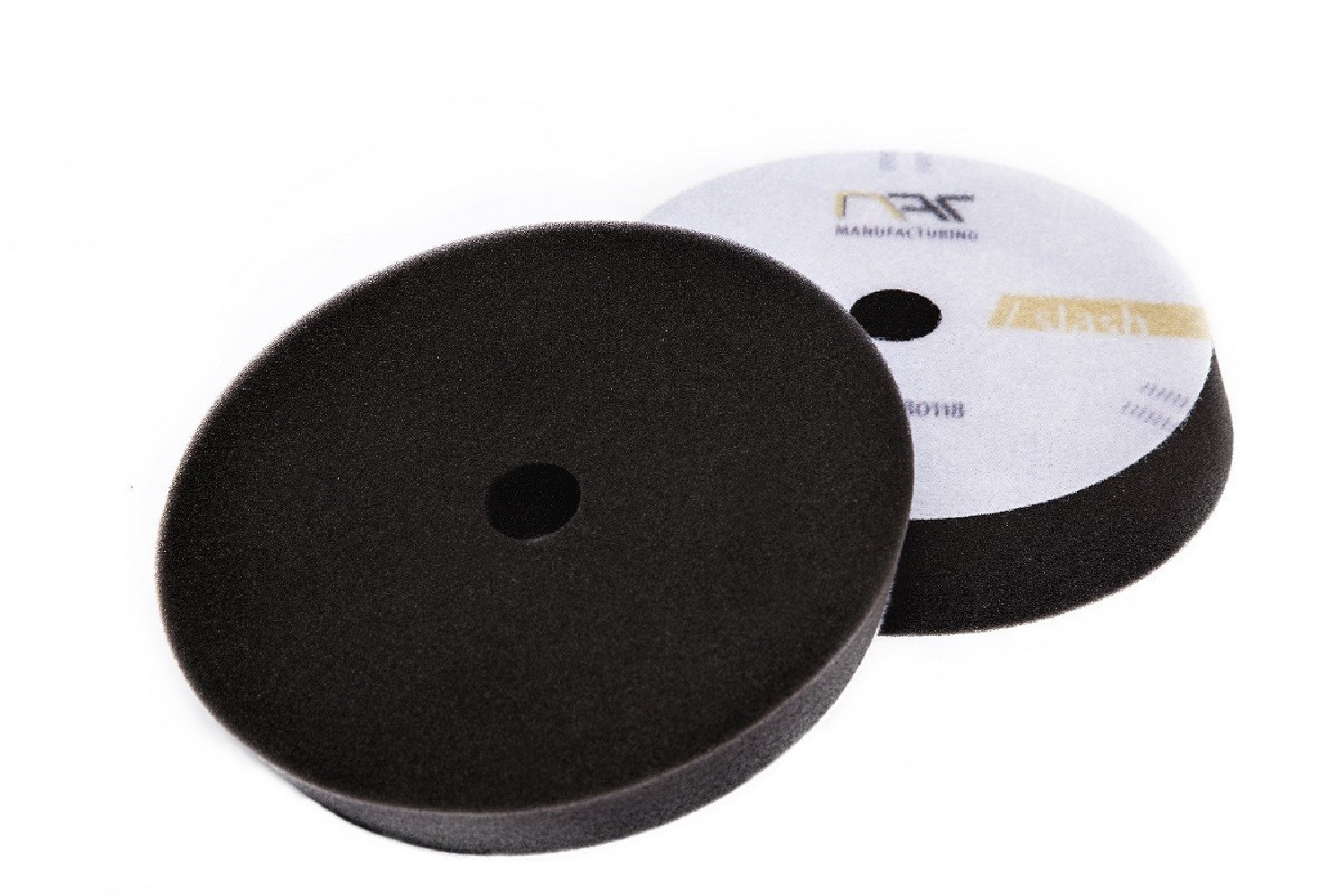 NAT Gąbka Polerska 135mm SLASH DA Czarna Miękka