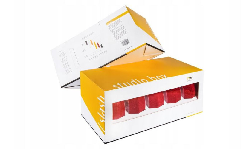 NAT Studio Box 135mm SLASH DA Czerwona 10szt.