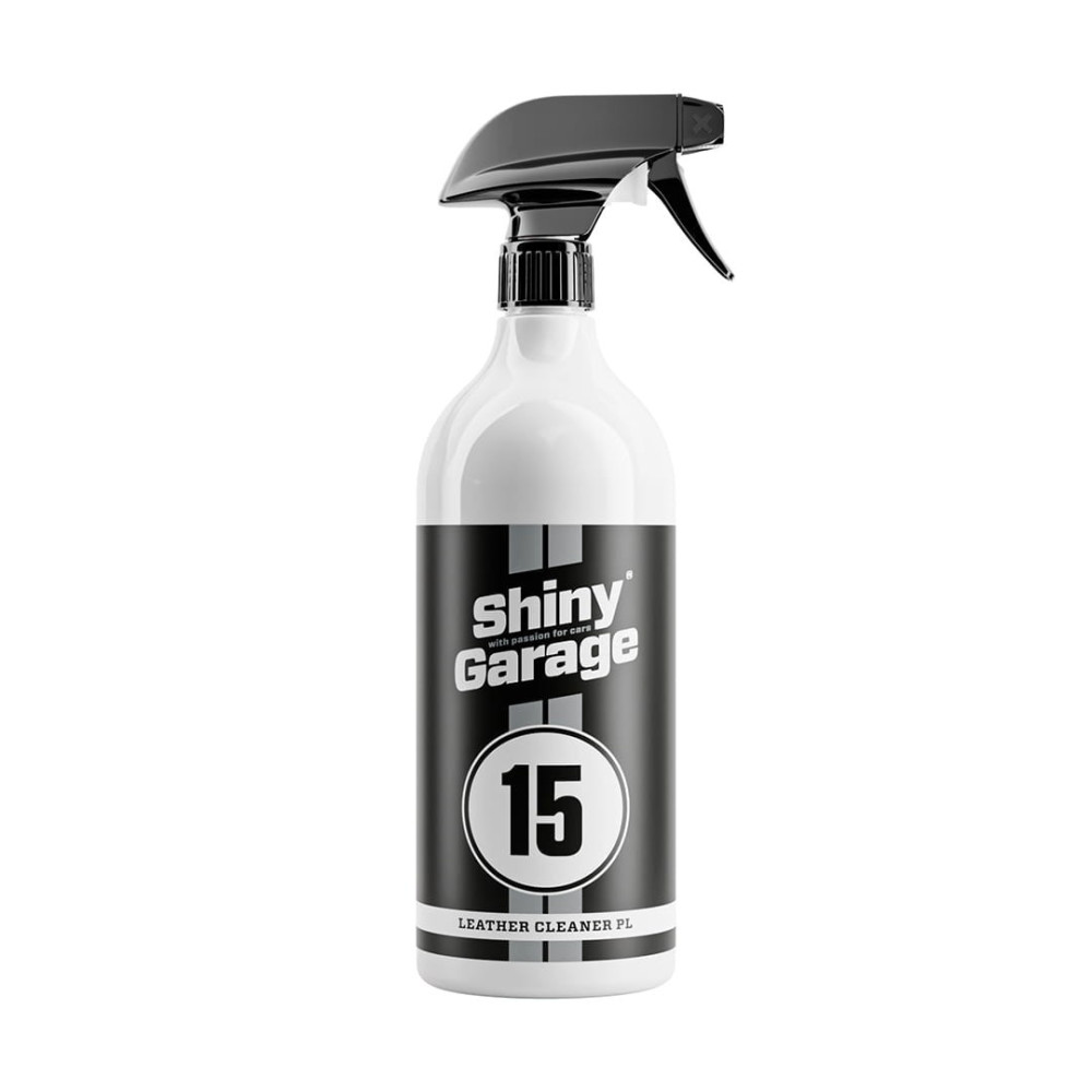 SHINY GARAGE Leather Cleaner Professional 1L - Środek Do Prania Skór Mocno Zabrudzonych 1L