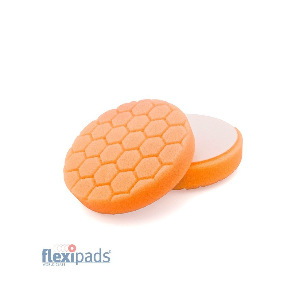 FLEXIPADS Gąbka Polerska PRO DETAIL ORANGE 135mm Mocno Tnąca