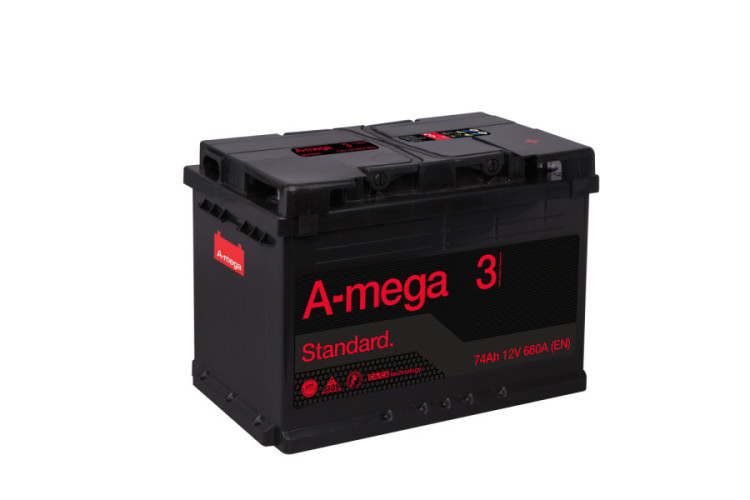 AMEGA STANDARD M3 Akumulator 12V 74Ah 680A