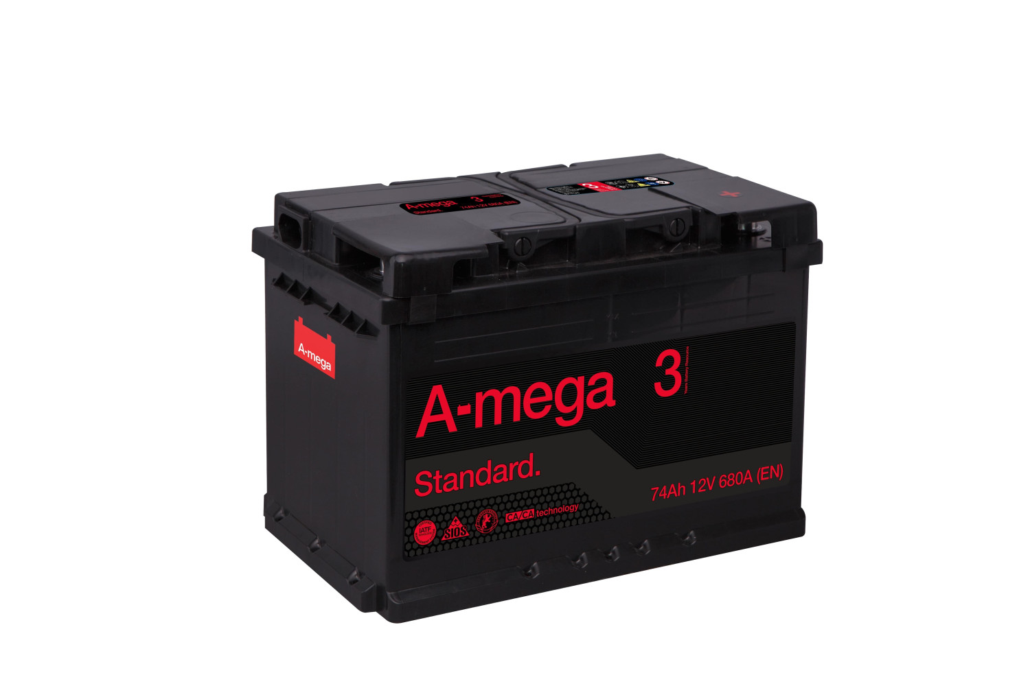 AMEGA STANDARD M3 Akumulator 12V 74Ah 680A