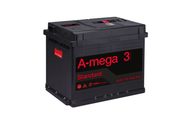 AMEGA STANDARD M3 Akumulator 12V 60Ah 540A