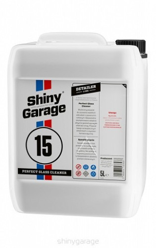 SHINY GARAGE Perfect Glass Cleaner 5L Płyn Do Mycia Szyb