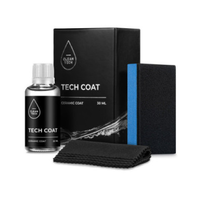 CLEANTECH Tech Coat 30ml - Powłoka Ceramiczna Na Lakier i Felgi Trwałość 3 Lata