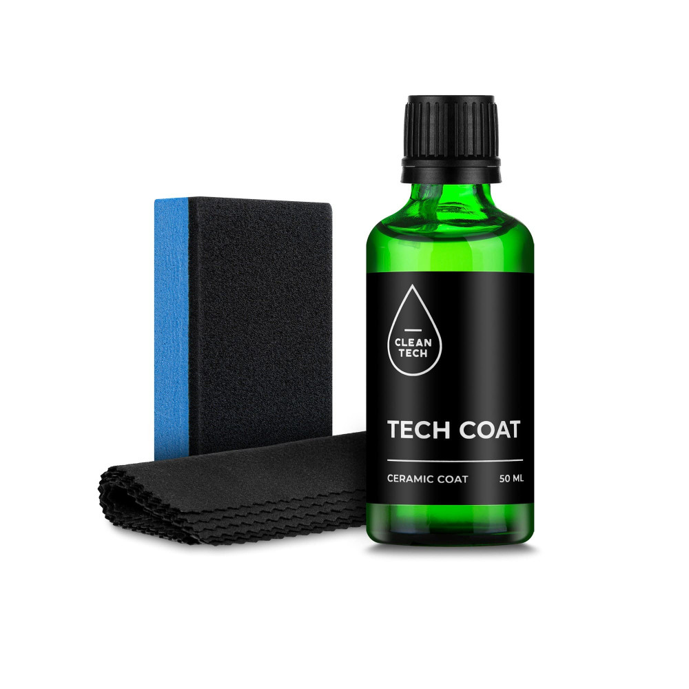 CLEANTECH Tech Coat 50ml - Powłoka Ceramiczna Na Lakier i Felgi Trwałość 3 Lata