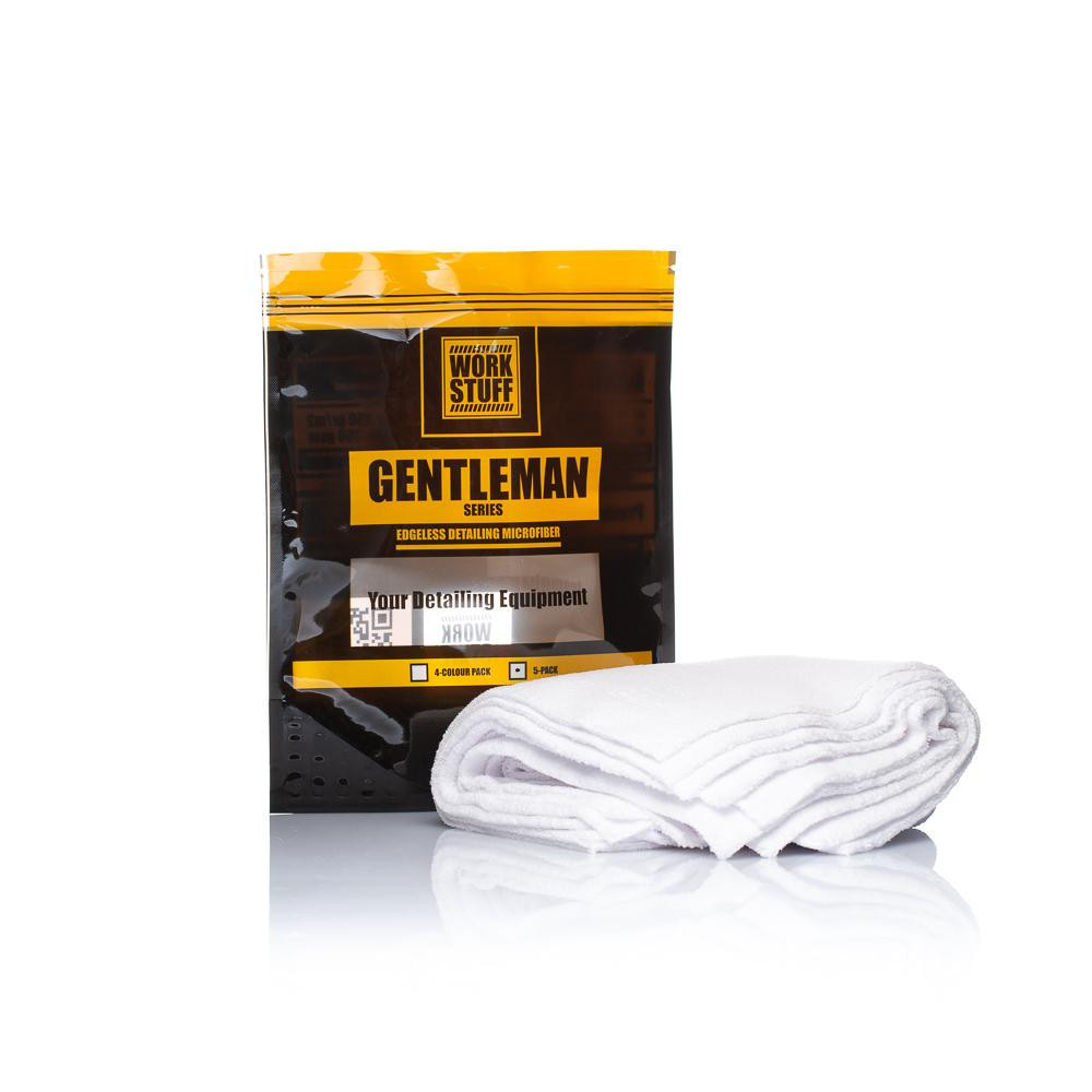WORK STUFF Gentleman Basic White 5-Pack 350G Mikrofibra