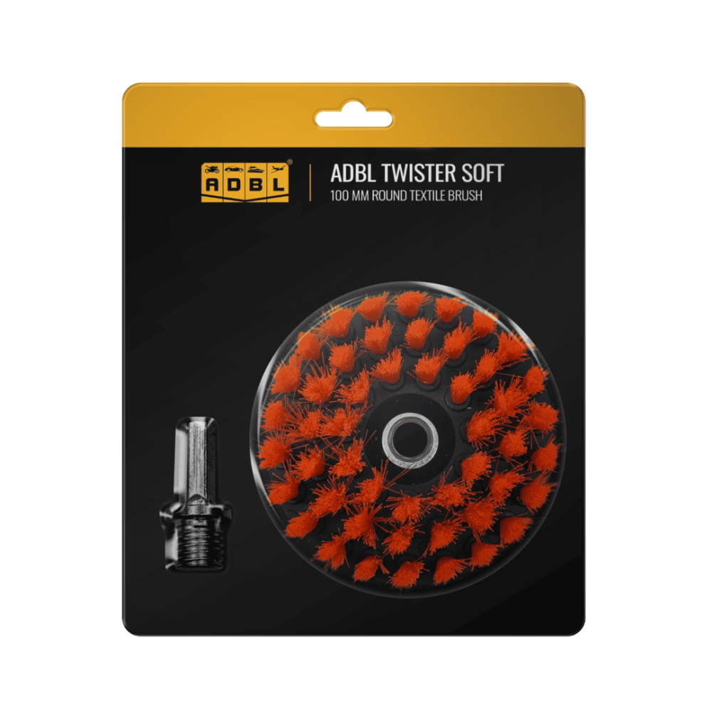 ADBL Twister Soft 100mm - Miękka szczotka do tapicerki