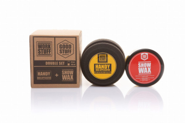 GOOD STUFF Show Wax 100ml + Handy Wax Aplicator - Wosk, konkursowy wygląd