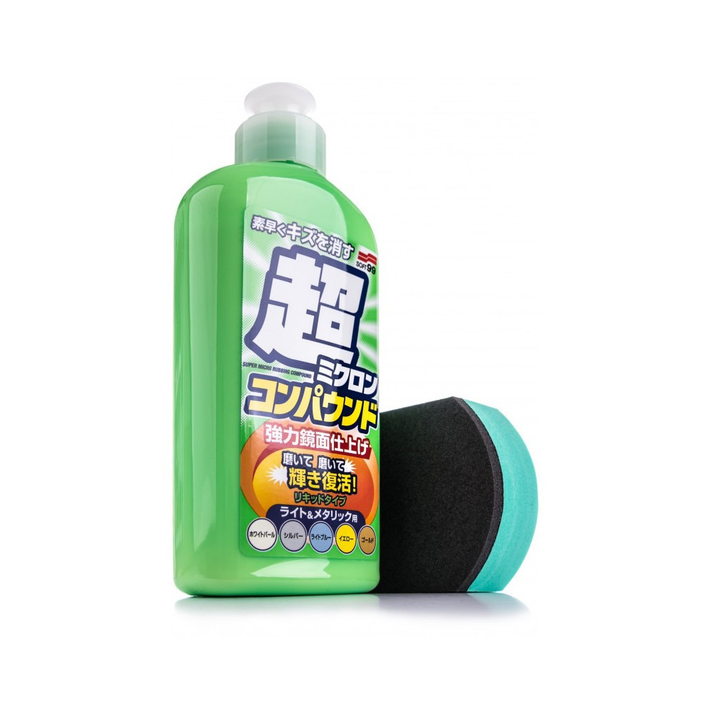 SOFT99 Micro Liquid Compound Light - Cleaner Do Jasnych Lakierów