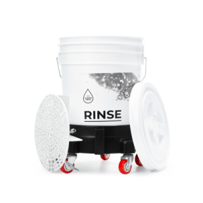 CLEANTECH Wiadro RINSE 20L + Separator + Pokrywa + Wózek
