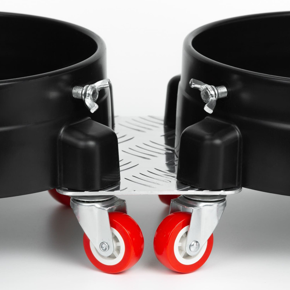 CLEANTECH Wózek Podwójny Do Wiader