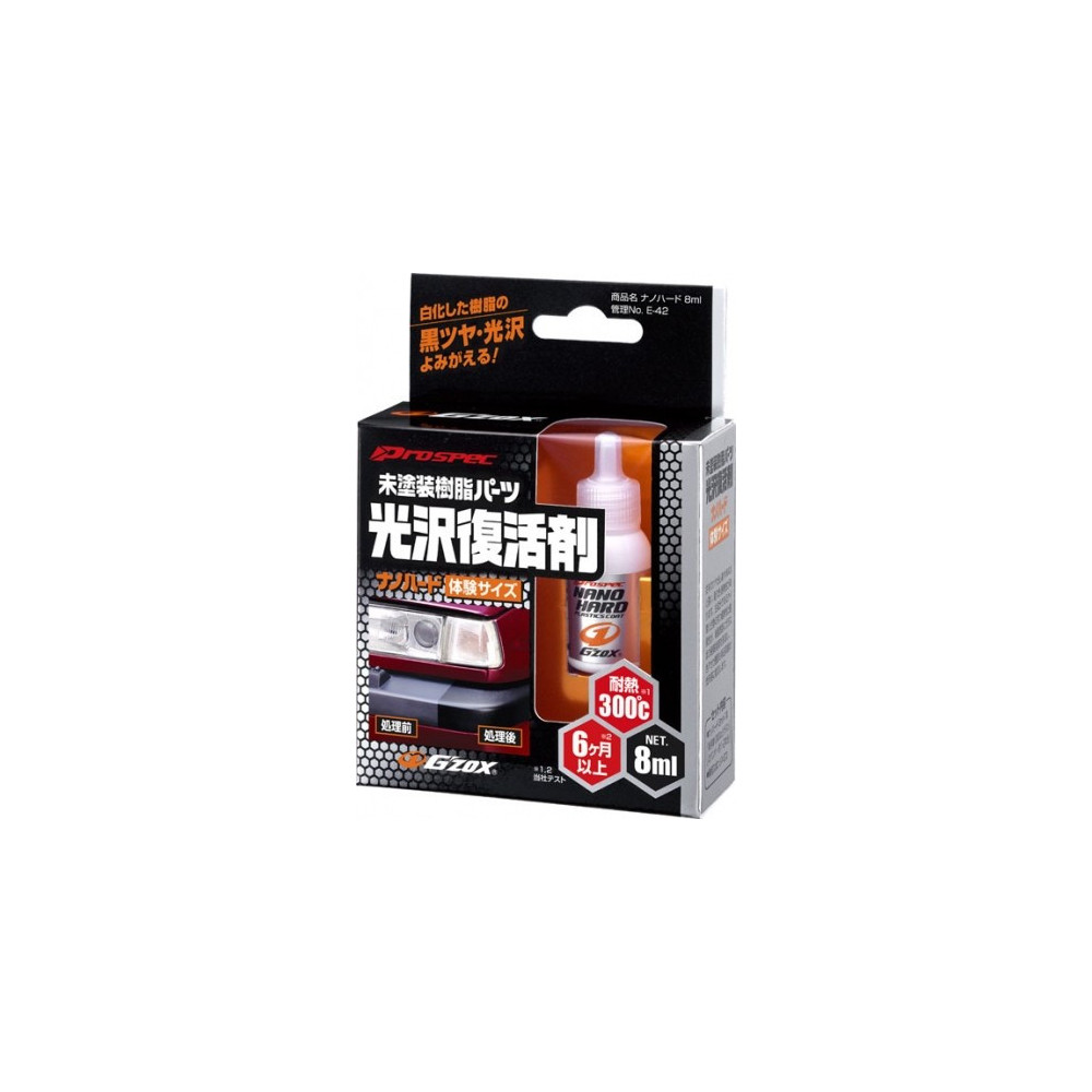 SOFT99 NANO PLASTIC COAT TRIAL PACK Powłoka Na Nielakierowane Plastiki