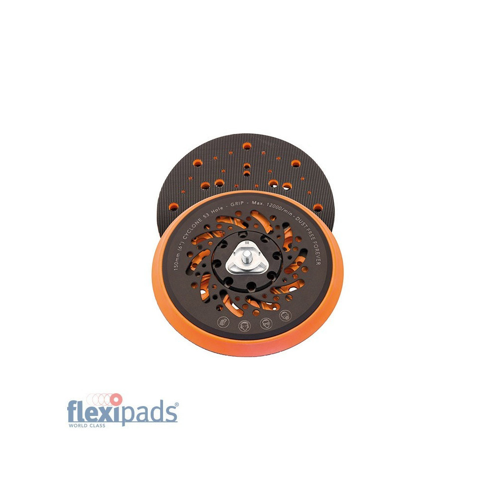 FLEXIPADS Talerz Mocujący Rzep 150mm 53H 5/16+M8