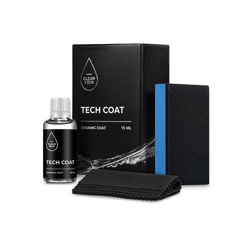 CLEANTECH Tech Coat 15ml - Powłoka Ceramiczna Na Lakier i Felgi Trwałość 3 Lata