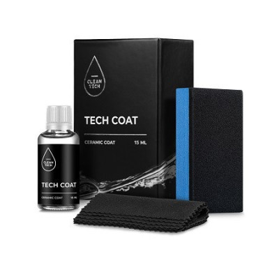 CLEANTECH Tech Coat 15ml - Powłoka Ceramiczna Na Lakier i Felgi Trwałość 3 Lata