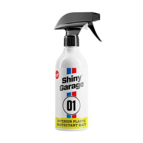 SHINY GARAGE Interior Plastic Protectant Matt 500ml Dressing Do Plastików Matowe Wykończenie