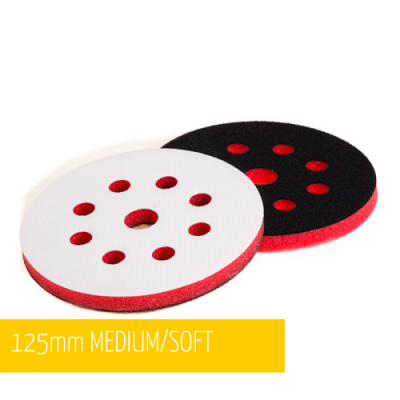 Gąbka Przekładka Dystansowa 125mm Czerwona Średnio Miękka