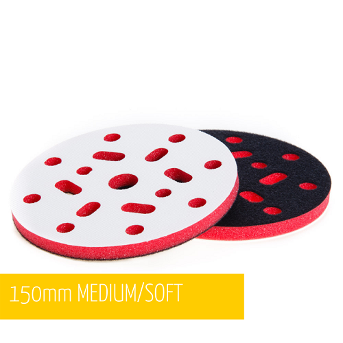 Gąbka Przekładka Dystansowa 150mm Czerwona Średnio Miękka