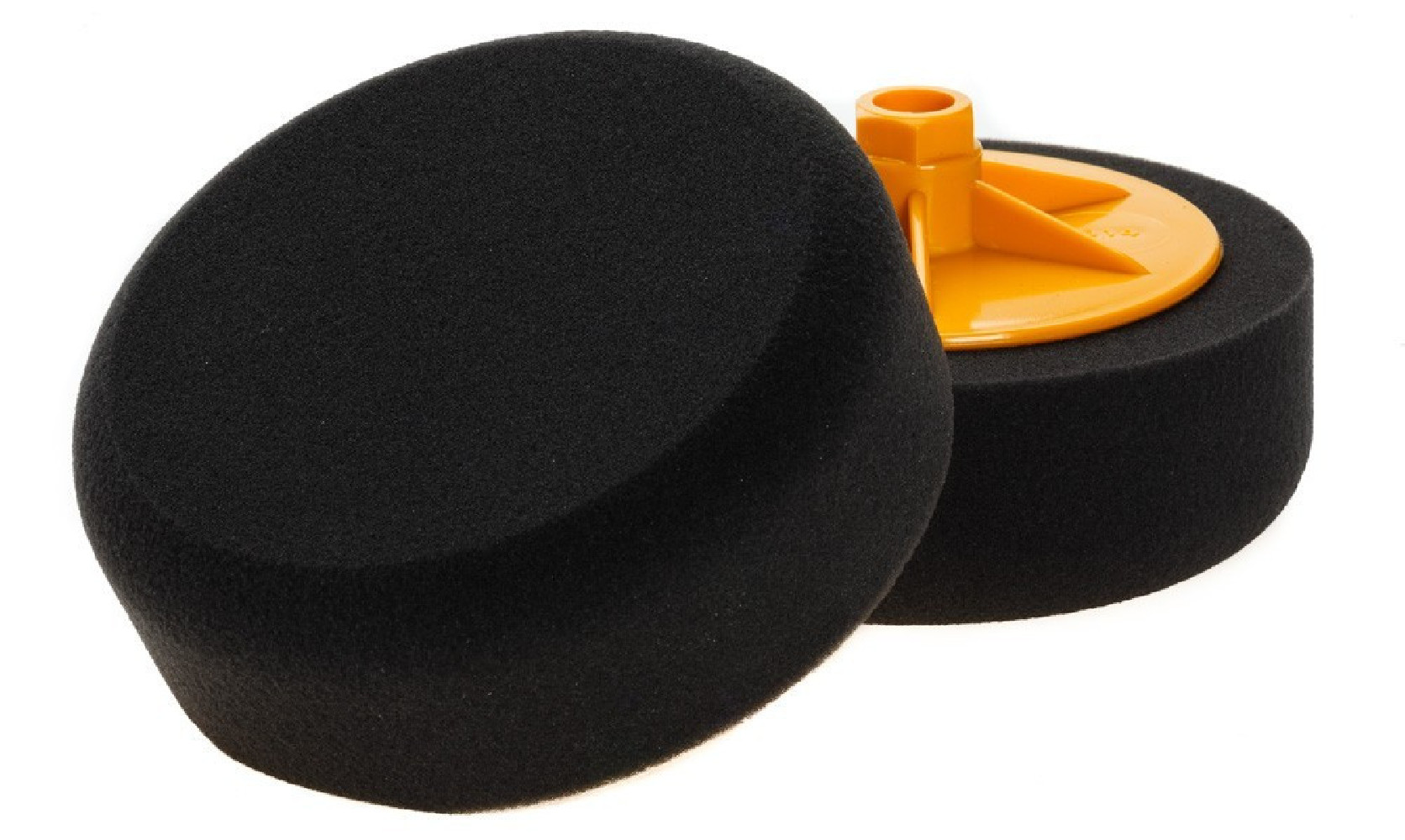 NAT Gąbka Polerska M14 150mm CZARNA MIĘKKA