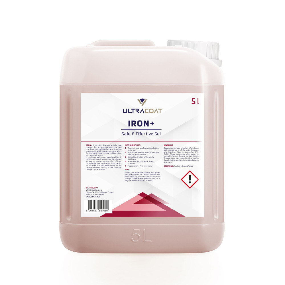 ULTRACOAT Iron+ 5L - Krwawiące Felgi