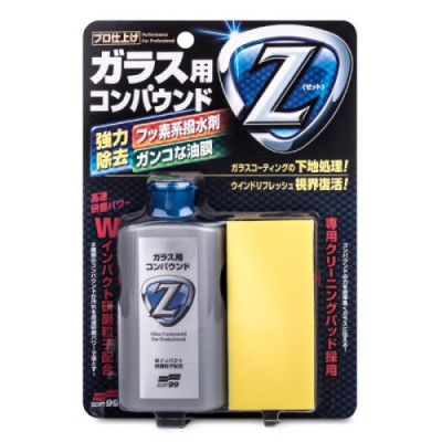 SOFT99 Glass Compound Z 100ml - Cleaner Do Szyb