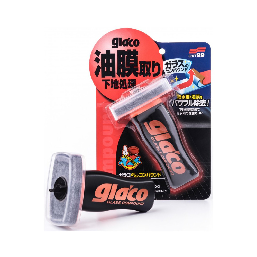 Soft99 Glaco Glass Compound Roll On 100ml - Cleaner Do Szyb