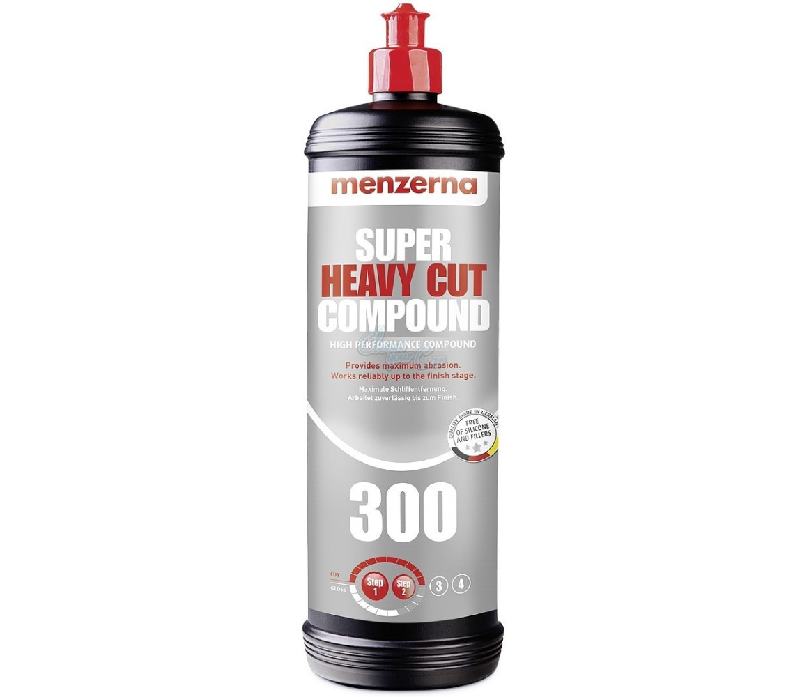 MENZERNA 300 SUPER HEAVY CUT COMPOUND 1L - Mocne Cięcie