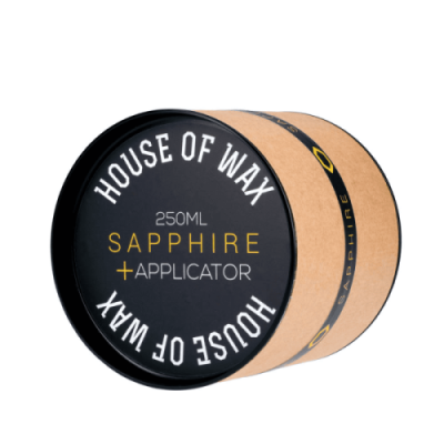 HOUSE OF WAX Sapphire 250g + Aplikator - Ekskluzywny Wosk z Dodatkiem Carnauby