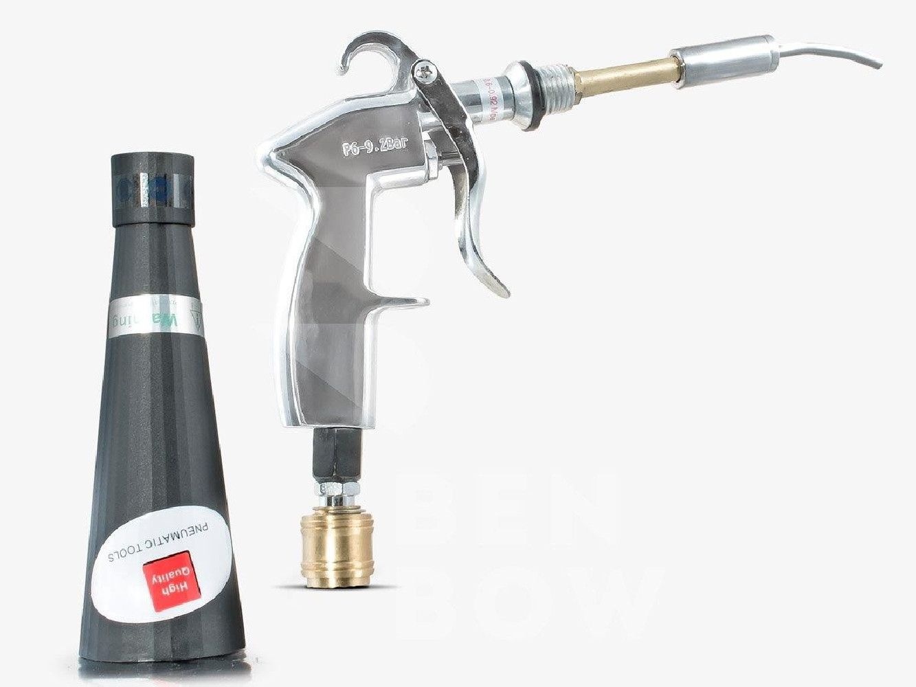 BENBOW Blow Gun Black Pistolet Do Wydmuchiwania