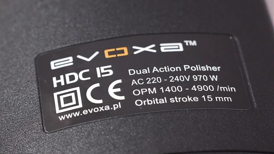 EVOXA HDC-15 Maszyna Polerska DA Skok 15mm